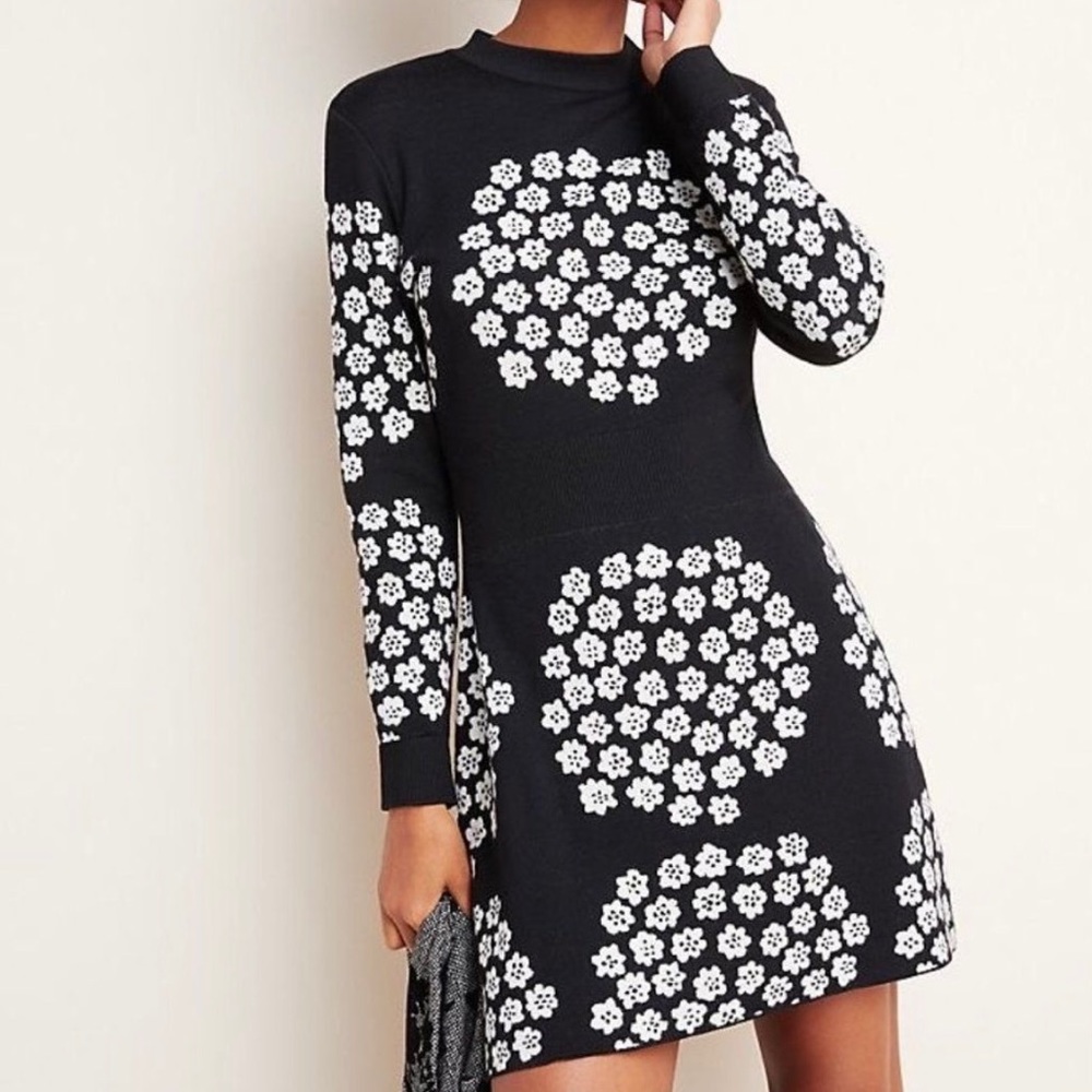 Marimekko for Anthropologie Sweater Dress